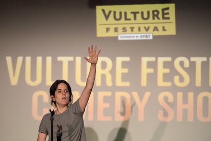 BROOKLYN, NY - MAY 20: Ana Fabrega performs onstage during the Vulture Festival presented by AT&T - Comedy Show at The Bell House on May 20, 2018 in Brooklyn, New York. (Photo by Andrew Toth/Getty Images for Vulture Festival)