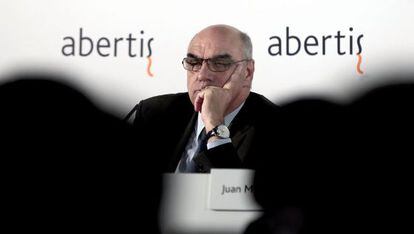 El presidente de Abertis, Salvador Alemany