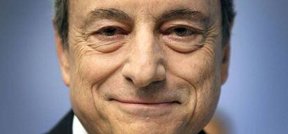 Mario Draghi, presidente del Banco Central Europeo, el 25 de julio pasado en Fráncfort.