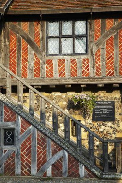 El Moot Hall (edificio para las asambleas) de Aldeburgh.