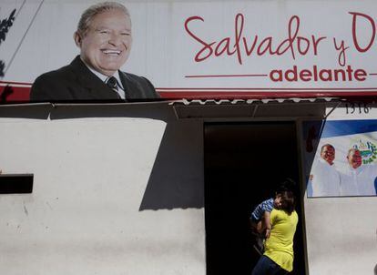 Publicidad electoral del candidato de izquierdas, S&aacute;nchez Cer&eacute;n