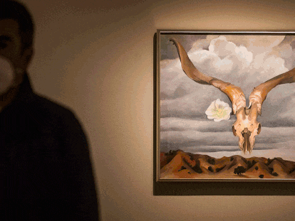 La exposición de Georgia O’Keeffe, en imágenes