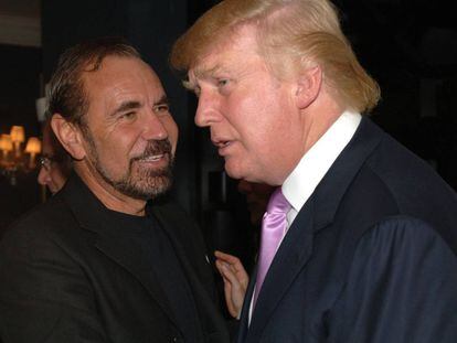 Jorge P&eacute;rez y Donald Trump en Los &Aacute;ngeles en 2006.