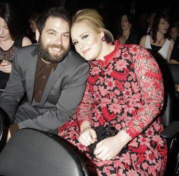 Adele y Simon Konecki, en una imagen de 2013.