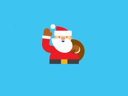 Sigue el recorrido de Papá Noel en Nochebuena desde el PC o móvil ¿cuándo llega a España?