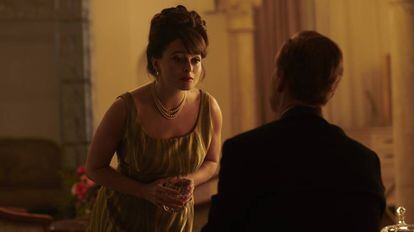 Helena Bonham-Carter en el segundo capítulo de la tercera temporada de 'The Crown'