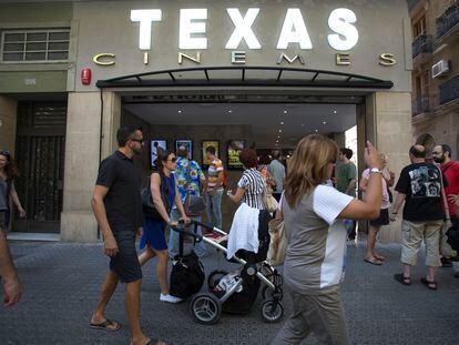 Los cines Texas en su inauguración, en 2014.