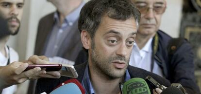 El líder de la Marea Atlántica, Xulio Ferreiro.