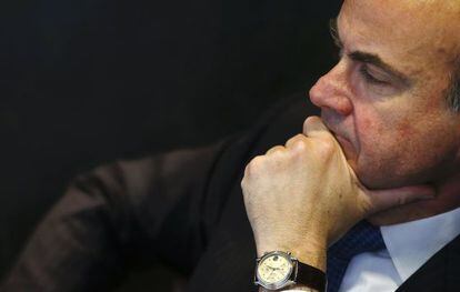 El ministro de Economía, Luis de Guindos.