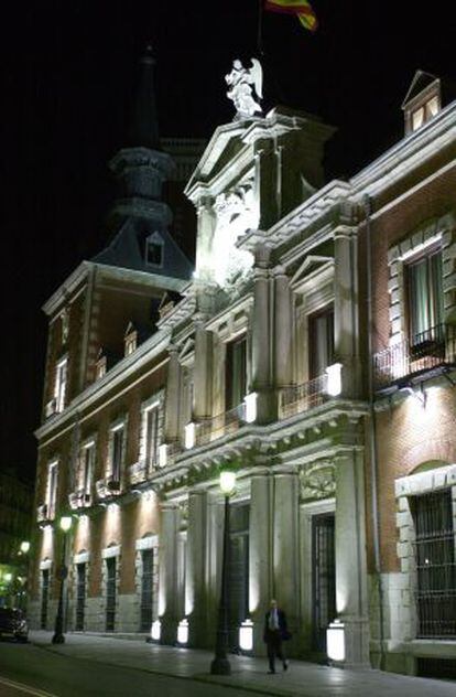 Palacio de Santa Cruz, sede del Ministerio de Asuntos Exteriores.