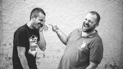 Damián Mollá y Alberto Alonso, autores de 'This book is the milk'