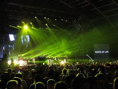 Paul Kalkbrenner en el Mad Cool en el escenario que debió tocar Massive Attack.