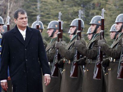 Correa, durante la visita oficial a Turqu&iacute;a.