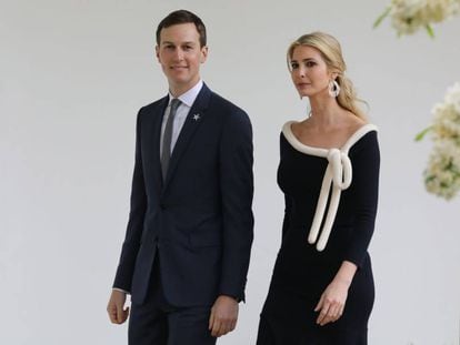 Jared Kushner e Ivanka Trump el 24 de abril en la Casa Blanca, en Washington (EE UU).