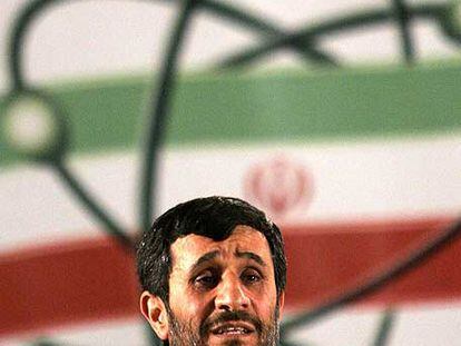El presidente iraní, Mahmud Ahmadineyav, en abril.