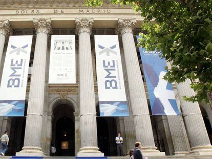 El Palacio de la Bolsa de Madrid, en una imagen del pasado mayo.