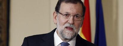 El presidente del Gobierno, Mariano Rajoy