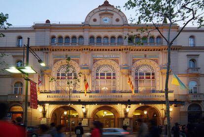 Teatro del Liceo, en Barcelona.