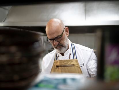 El chef tinerfeño Marcos Tavío.