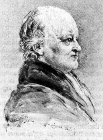 Imagen del poeta y pintor William Blake.