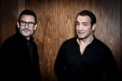 Michel Hazanavicius y Jean Dujardin, que repiten en &#039;Los infieles&#039; tras el &eacute;xito de &#039;The artist&#039;.