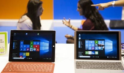 Port&aacute;tiles con el Windows 10 de Microsoft.