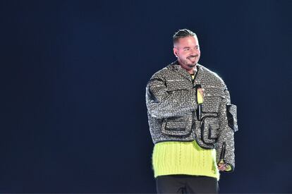 Reggaeton player J Balvin.