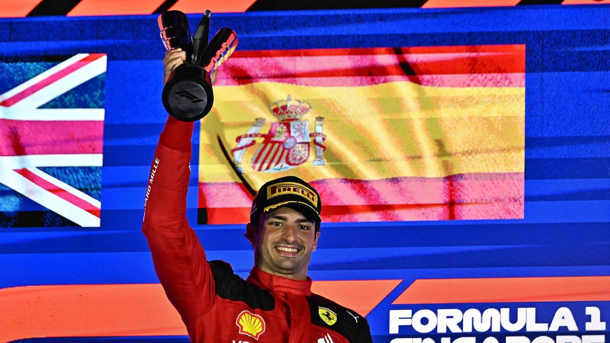 Fórmula 1: Carlos Sainz marca el ritmo de la noche en el GP de Singapur con una victoria de cirujano | Fórmula 1 | Deportes