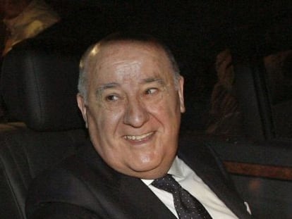 Fotografía de archivo del fundador de Inditex Amancio Ortega.