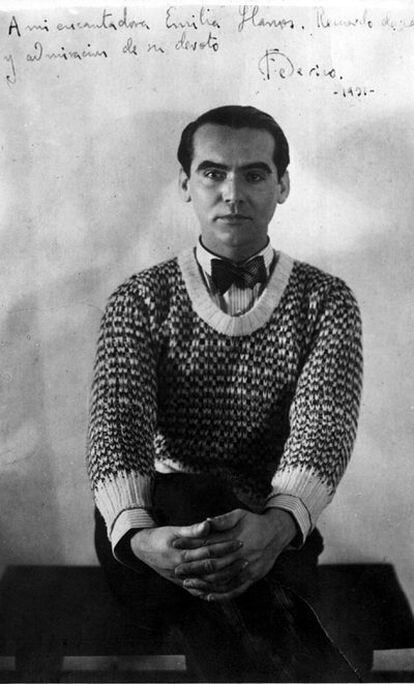 El poeta Federico García Lorca, en los años treinta.