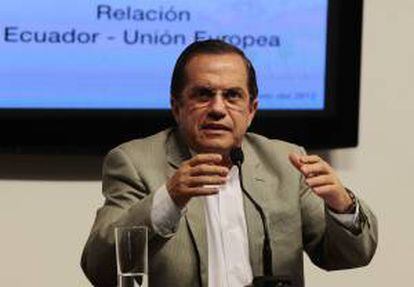 En la imagen, el canciller de Ecuador, Ricardo Patiño. EFE/Archivo