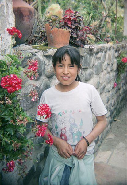 Blanca, hija de inmigrantes ecuatorianos.