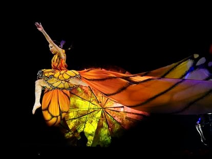 Una escena de 'Luzia', del Cirque du Soleil.