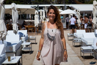 Regina Scardaccione, encargada de recepción del Blue Marlin de Ibiza.