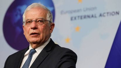 El alto representante de Política Exterior de la Unión Europea, Josep Borrell, en Bruselas. En vídeo, sus declaraciones.
