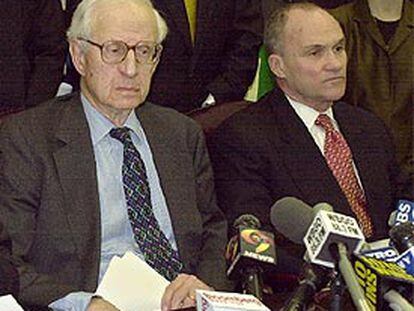 El fiscal del distrito de Nueva York, Robert Morghentau, a la izquierda, en una foto de archivo.