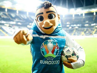 Skillzy, la mascota de la Eurocopa 2020.