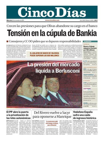 2011. La presión del mercado liquida a Berlusconi.