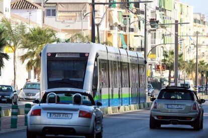 El tranvía de Vélez-Málaga.