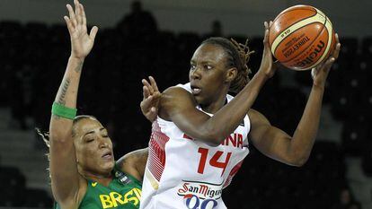 Sancho Lyttle, en un partido ante Brasil.