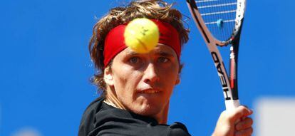 Alexander Zverev, durante un partido reciente en Múnich.