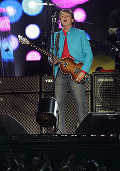 Paul McCartney, en <b><i>La Peineta</b></i> de Madrid.