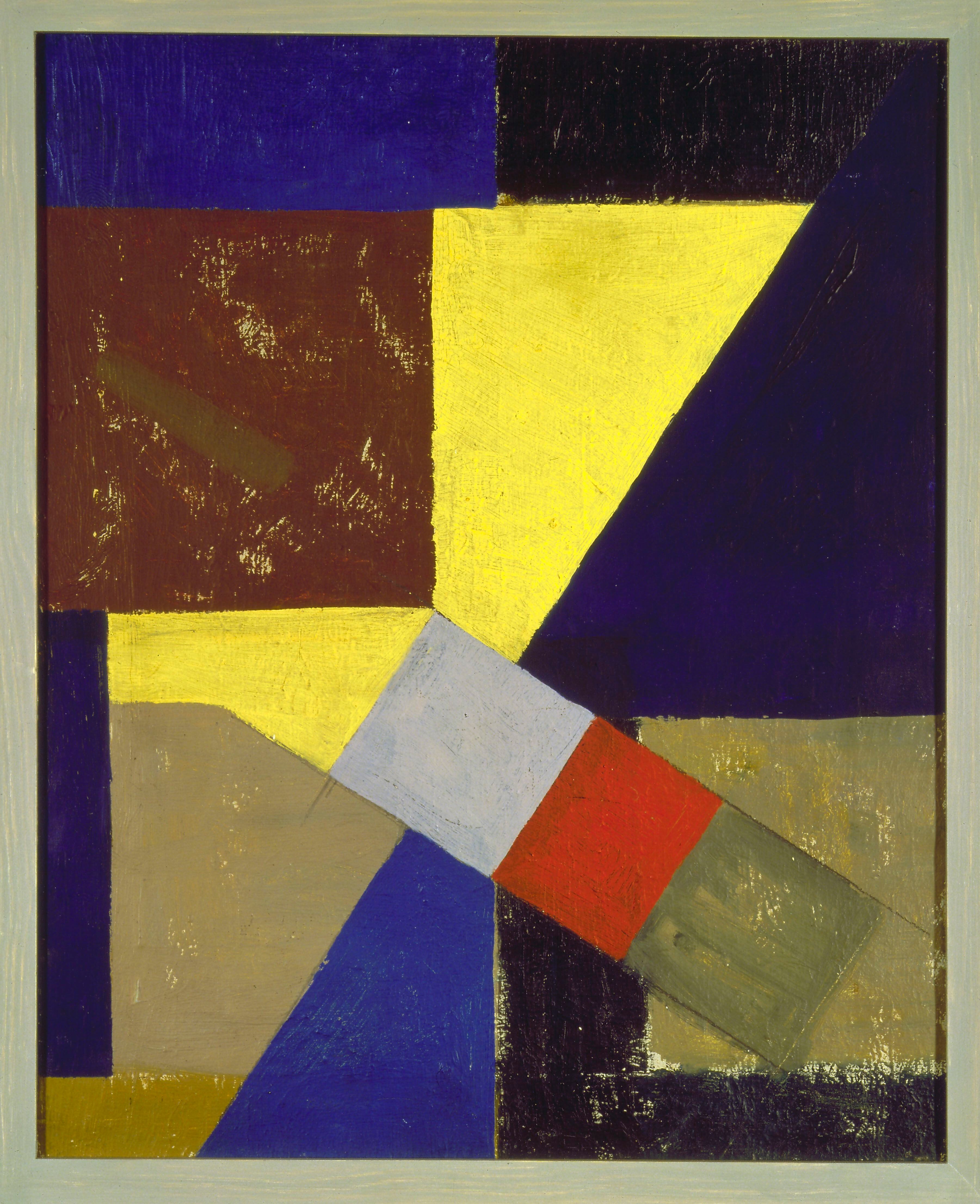 'Composición abstracta' (1923-1925), de Kurt Schwitters