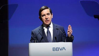 El presidente de BBVA, Carlos Torres Vila. 