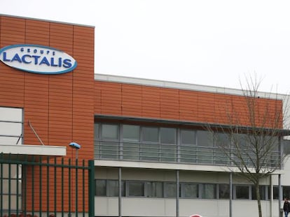 Fachada de la sede de Lactalis en Laval (Francia).