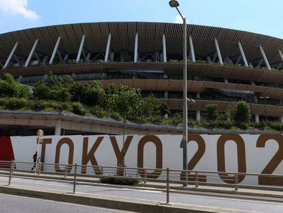 Estadio Olímpico de Tokio, el viernes.