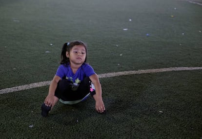 Una niña en Costa Rica.
