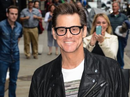 Jim Carrey el pasado 29 de octubre en Nueva York