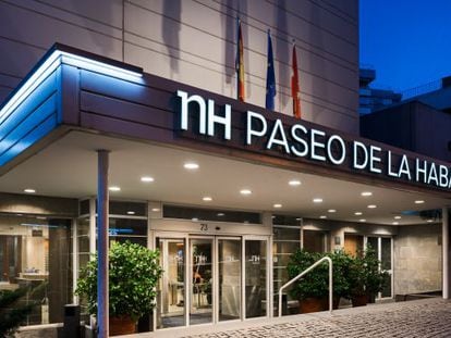 Hotel NH en el Paseo de la Habana en Madrid