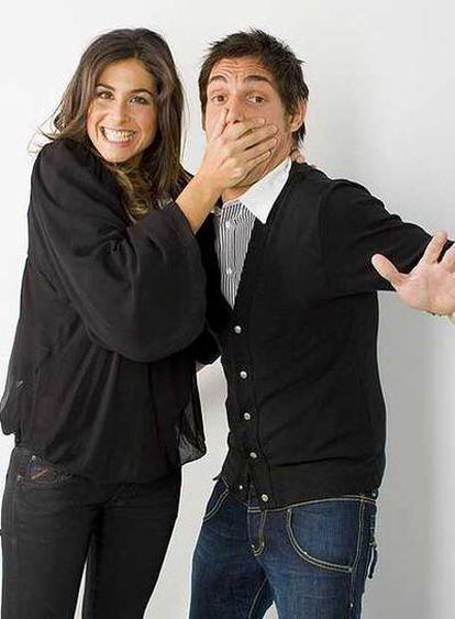 Nuria Roca y Josep Lobató, presentadores de <i>El sexómetro.</i>